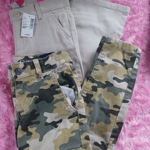 Girls  size 6x/7 pant bundle- new